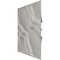 Ekena Millwork 19 5/8in. W x 19 5/8in. H Rogue EnduraWall Decorative 3D Wall Panel Covers 2.67 Sq. Ft. WP20X20RGGCG - alternate 4